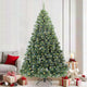 Vidaxx Künstlicher Weihnachtsbaum mit 300 LEDs mit standardmäßigem grünem 210 cm PE und PVC