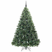 Vidaxx Künstlicher Weihnachtsbaum mit 300 LEDs mit standardmäßigem grünem 210 cm PE und PVC - afbeelding 3