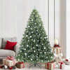 Vidaxx Künstlicher Weihnachtsbaum mit 300 LEDs mit standardmäßigem grünem 210 cm PE und PVC