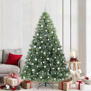 Vidaxx Künstlicher Weihnachtsbaum mit 300 LEDs mit standardmäßigem grünem 210 cm PE und PVC - afbeelding 1