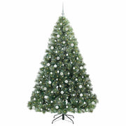 Vidaxx Künstlicher Weihnachtsbaum mit 300 LEDs mit standardmäßigem grünem 210 cm PE und PVC - afbeelding 3