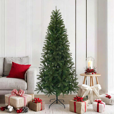 Vidaxx künstlicher Weihnachtsbaum mit Standard grün 180 cm PVC, PE und Stahl