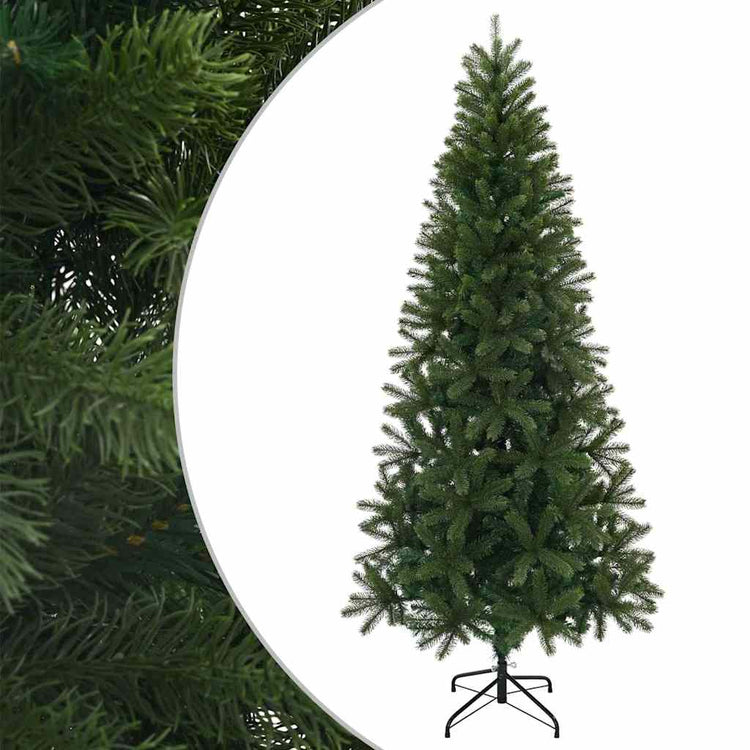 Vidaxx künstlicher Weihnachtsbaum mit Standard grün 210 cm PVC, PE und Stahl