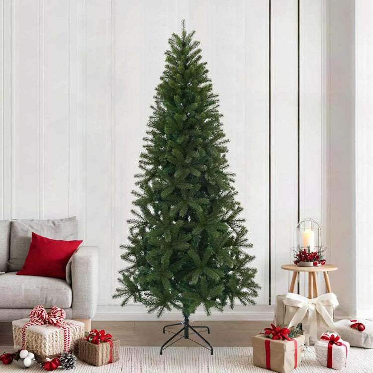 Vidaxx künstlicher Weihnachtsbaum mit Standard grün 240 cm PVC, PE und Stahl