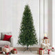 Vidaxx künstlicher Weihnachtsbaum mit Standard grün 240 cm PVC, PE und Stahl