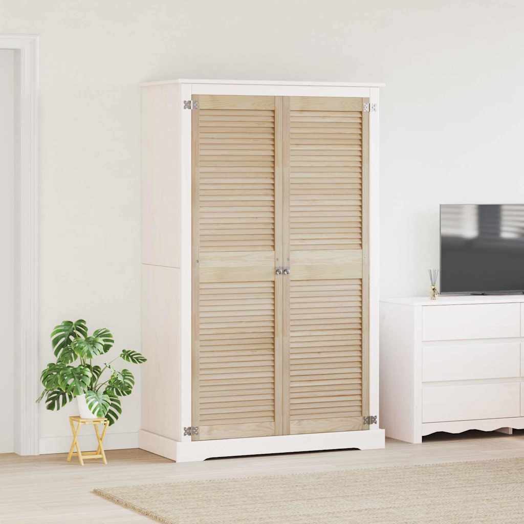 Vidaxx Schranktür 2 Stk. Natur 170 x 2,1 x 49,5 cm massives Kiefernholz