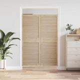 Vidaxx Schranktür 2 Stk. Natur 170 x 2,1 x 59,5 cm massives Kiefernholz - afbeelding 3