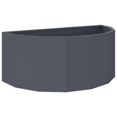 Vidaxx Pflanzgefäß Anthrazit 90 x 45 x 35 cm Stahl
