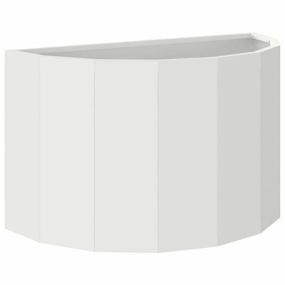 Vidaxx Pflanzgefäß weiß 60 x 30 x 35 cm Stahl