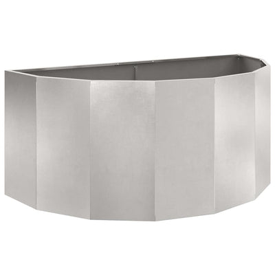 Vidaxx Pflanzgefäß Silber 120 x 60 x 50 cm Edelstahl