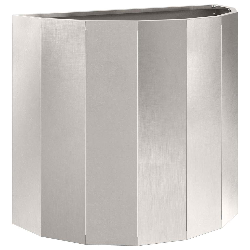 Vidaxx Pflanzgefäß Silber 60 x 30 x 50 cm Edelstahl