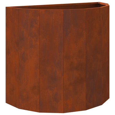 Vidaxl Pflanzgefäß rostig 60 x 30 x 50 cm Cortenstahl