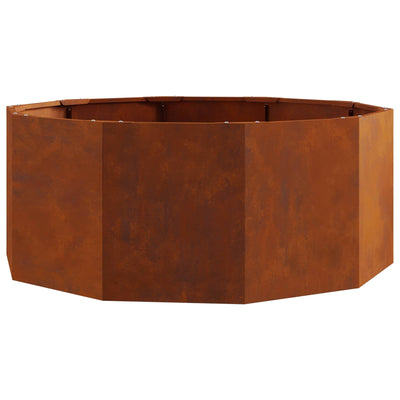 Vidaxx Pflanzgefäß rostig 90 x 90 x 35 cm Cortenstahl