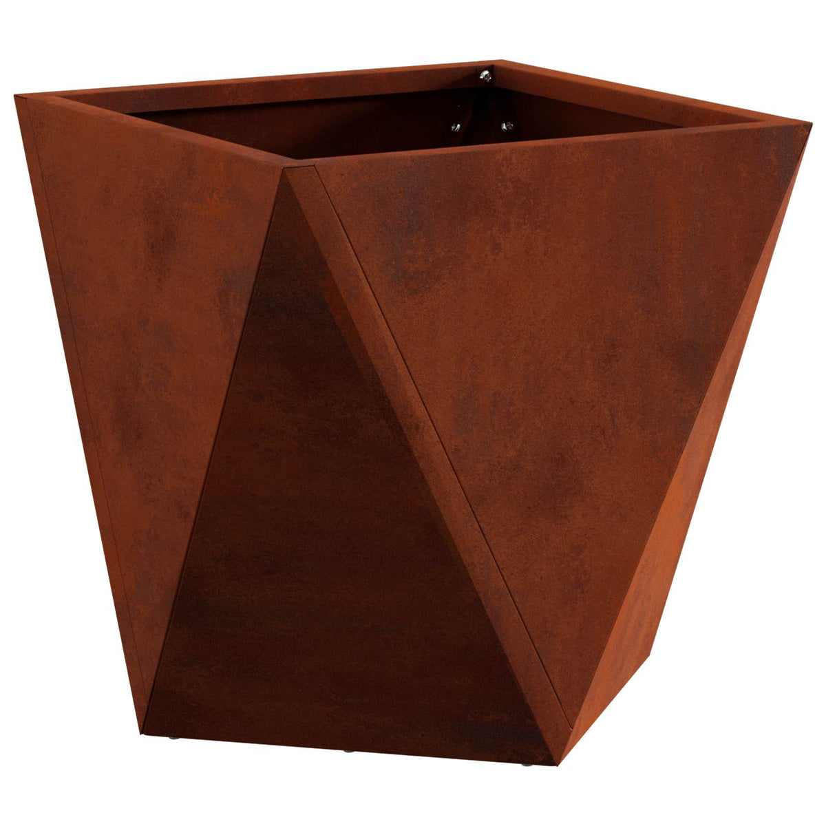 Vidaxl Pflanzgefäß rostig 30 x 30 x 30 cm Cortenstahl
