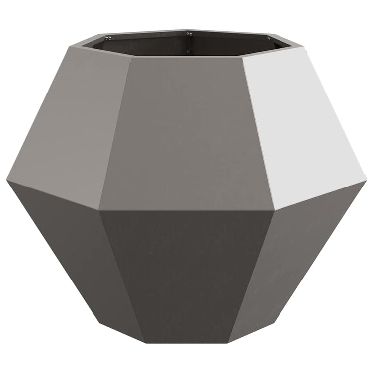 Vidaxl Pflanzgefäß rostig 75 x 75 x 60 cm Cortenstahl