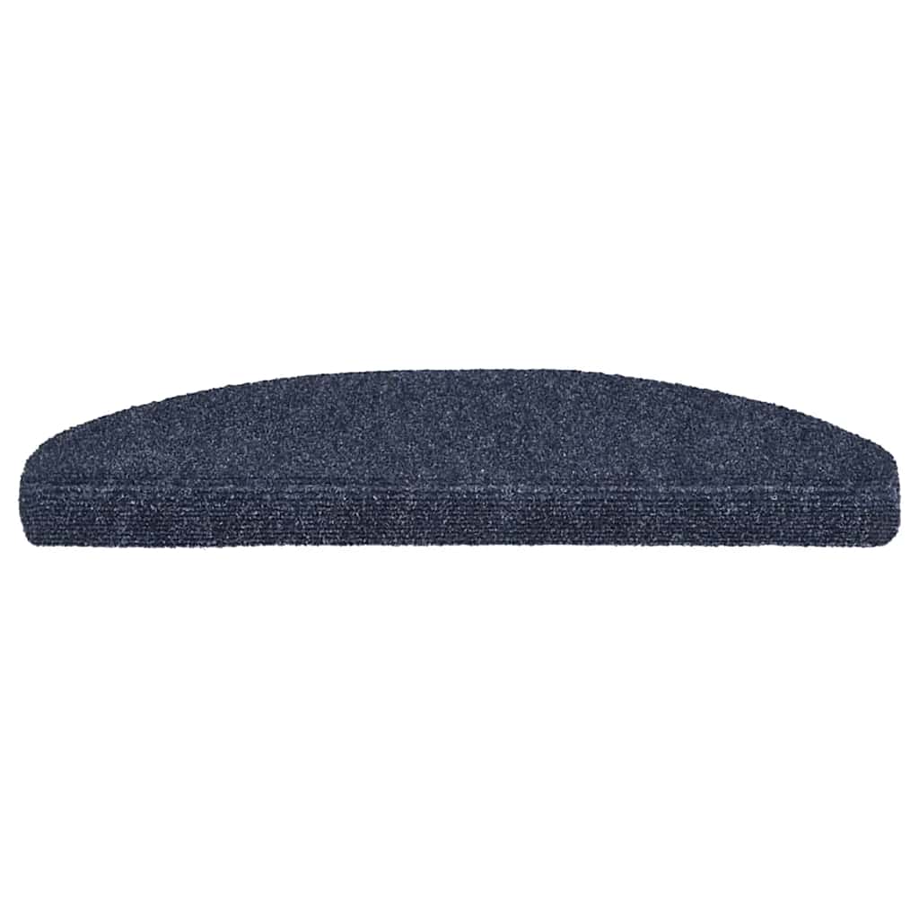 VidaXL Stufenmatten selbstklebend 20 Stück 65x21x4 cm blau halbrund groß
