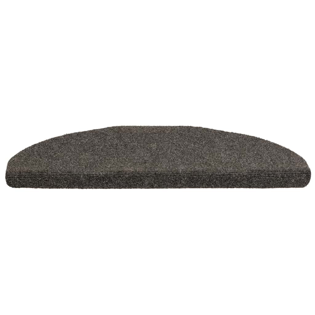 Vidaxx Stufenmatten selbstklebend 20 Stück 65x21x4 cm anthrazit halbrund groß