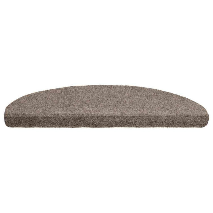 VidaXL Stufenmatten selbstklebend 20 Stück 65x21x4 cm beige halbrund groß