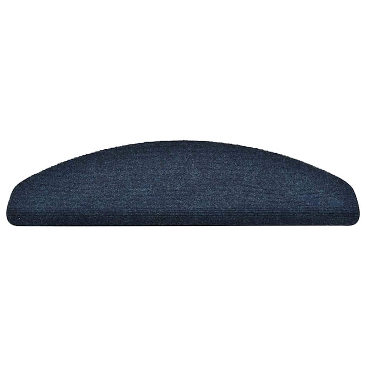 VidaXL Stufenmatten selbstklebend 20 Stück 65x21x4 cm marineblau halbrund groß