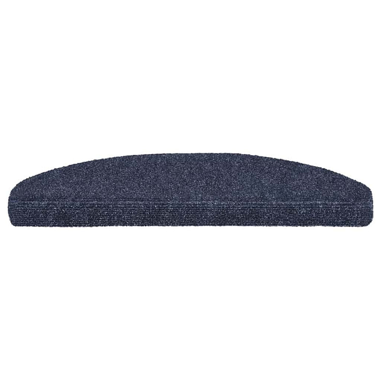 Vidaxx Stufenmatten selbstklebend 30 Stück 65x21x4 cm blau halbrund groß