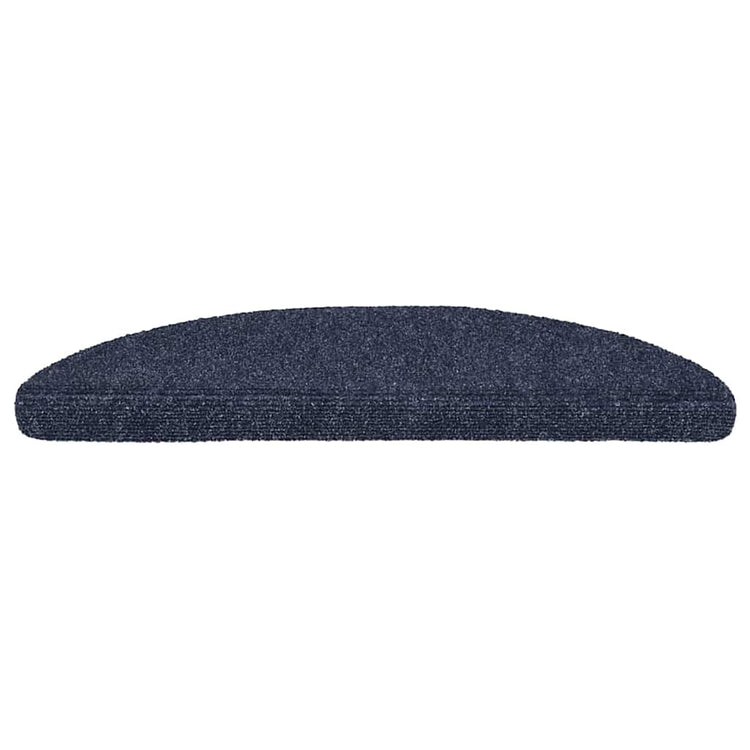 VidaXL Stufenmatten selbstklebend 30 Stück 56x17x3 cm blau halbrund