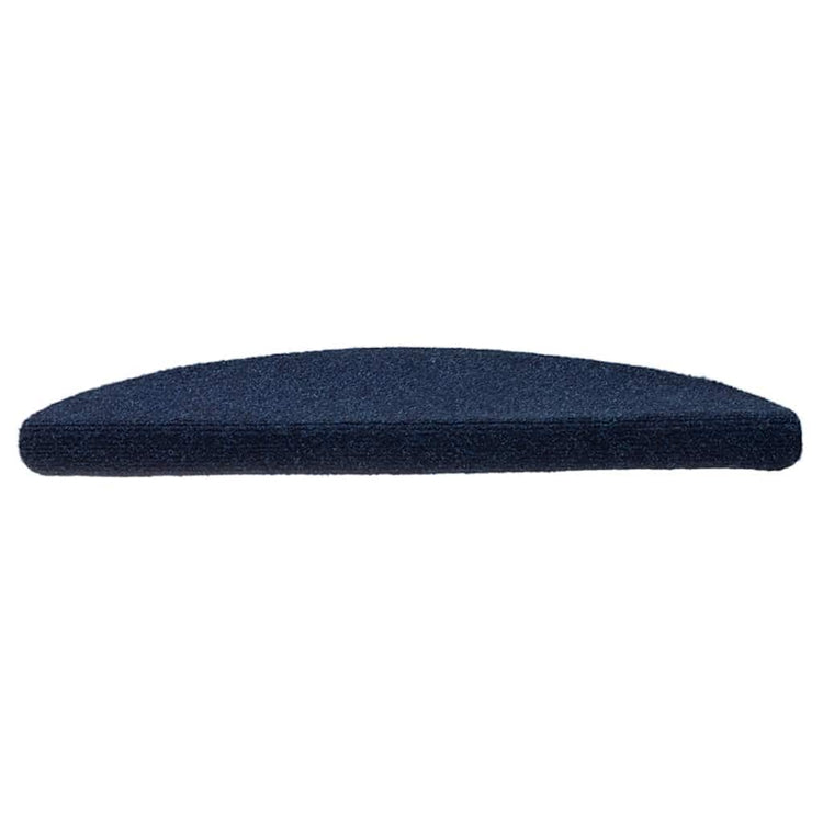 VidaXL Stufenmatten selbstklebend 30 Stück 56x17x3 cm Marineblau halbrund