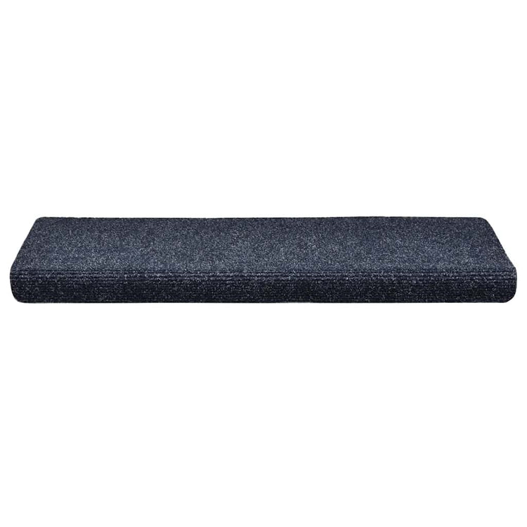 VidaXL Stufenmatten selbstklebend 30 Stück 65x21x4 cm blau rechteckiger Rand