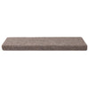 VidaXL Stufenmatten selbstklebend 30 Stück 65x21x4 cm beige rechteckiger Rand