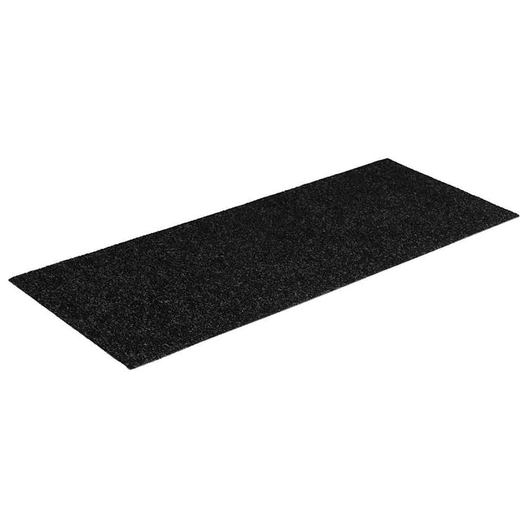 VidaXL Stufenmatten selbstklebend 30 Stück 60x25 cm schwarz rechteckig