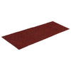 VidaXL Stufenmatten selbstklebend 30 Stück 60x25 cm weinrot rechteckig