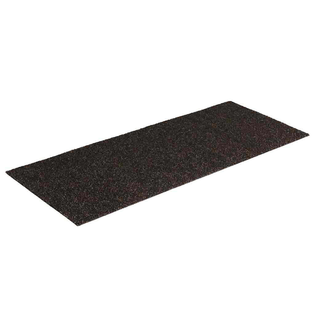 Vidaxx selbstklebende Stufenmatten 30 Stück 60x25 cm dunkelbraun rechteckig