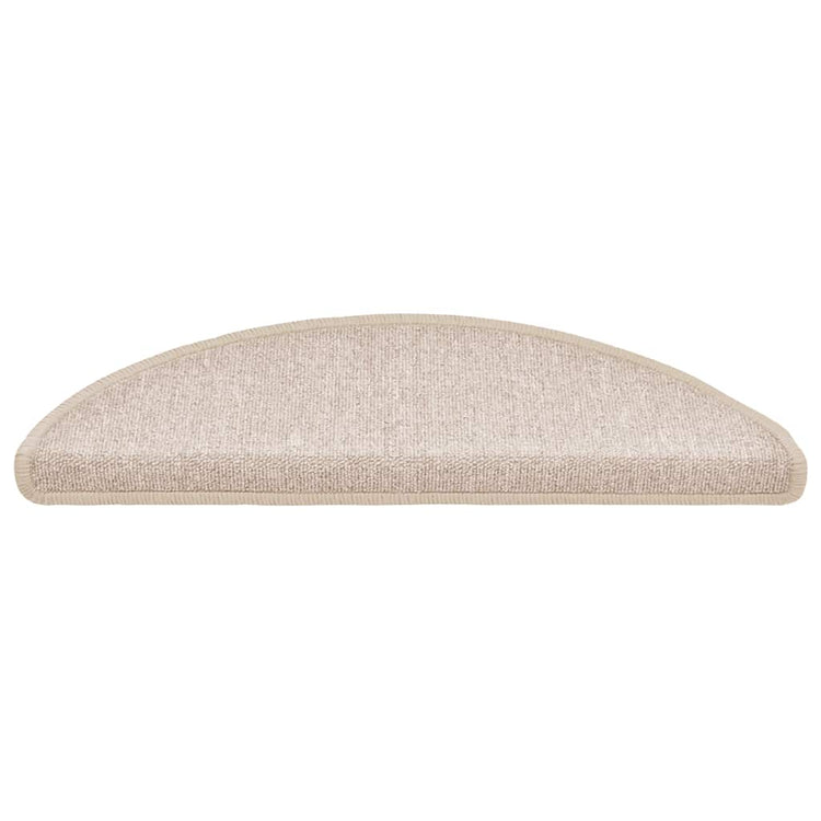 Vidaxx Stufenmatten 30 St. 56x17x3 cm Taupe halbrund