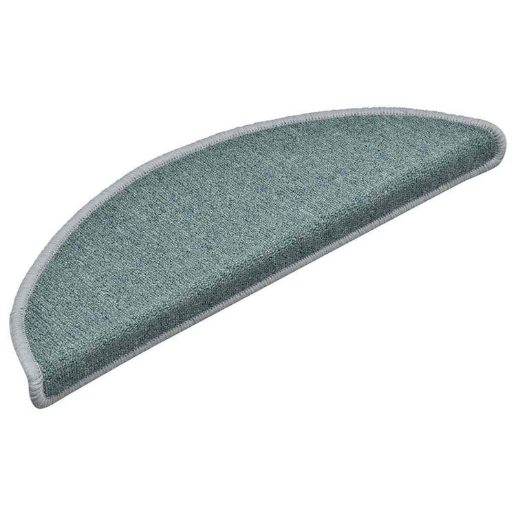 Vidaxx Stufenmatten 30 St. 56x17x3 cm seeblau halbrund