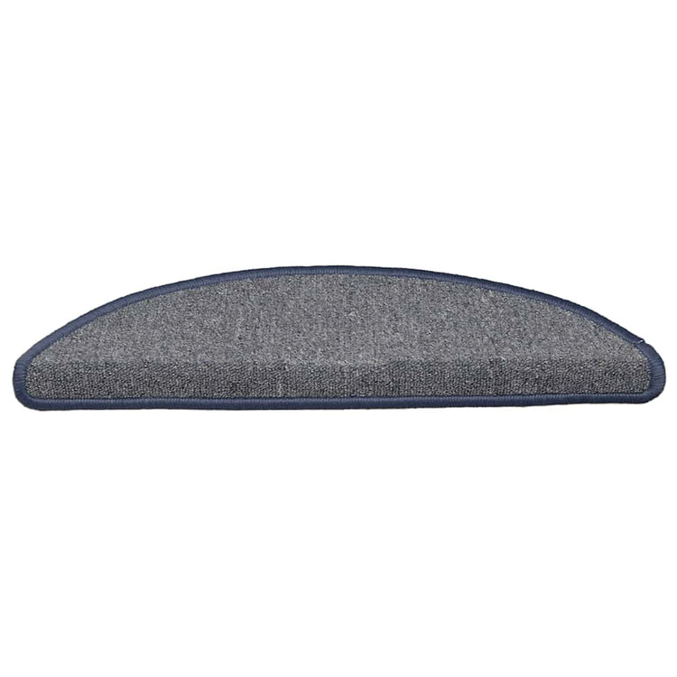 Vidaxx Stufenmatten 30 Stück 56x17x3 cm hellgrau und blau halbrund