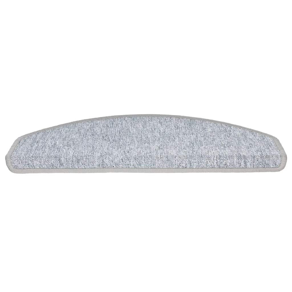 Vidaxx Stufenmatten 30 St. 65x24x4 cm hellgrau halbrund groß