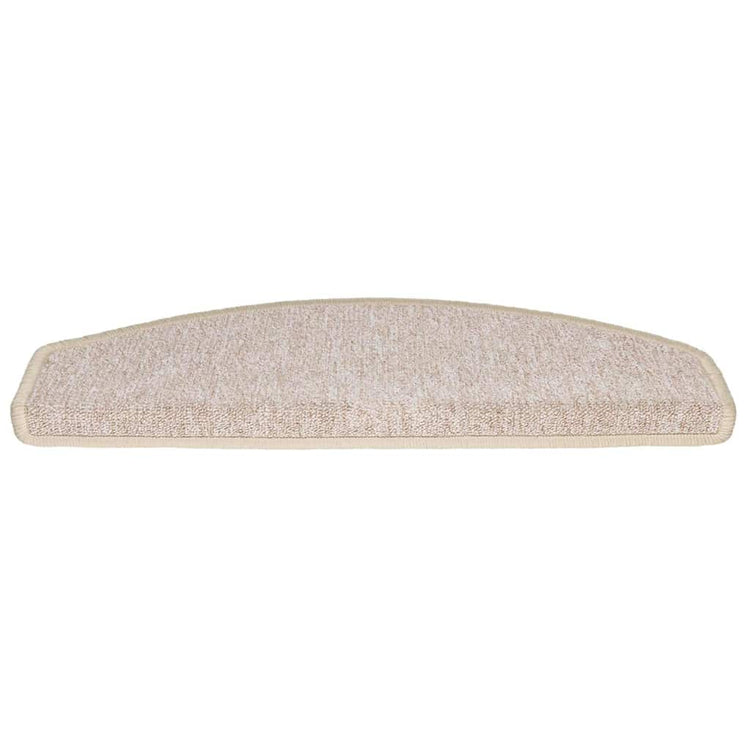 Vidaxx Stufenmatten 30 St. 65x24x4 cm Taupe halbrund groß