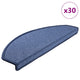 Vidaxx Stufenmatten 30 St. 65x24x4 cm blau halbrund groß