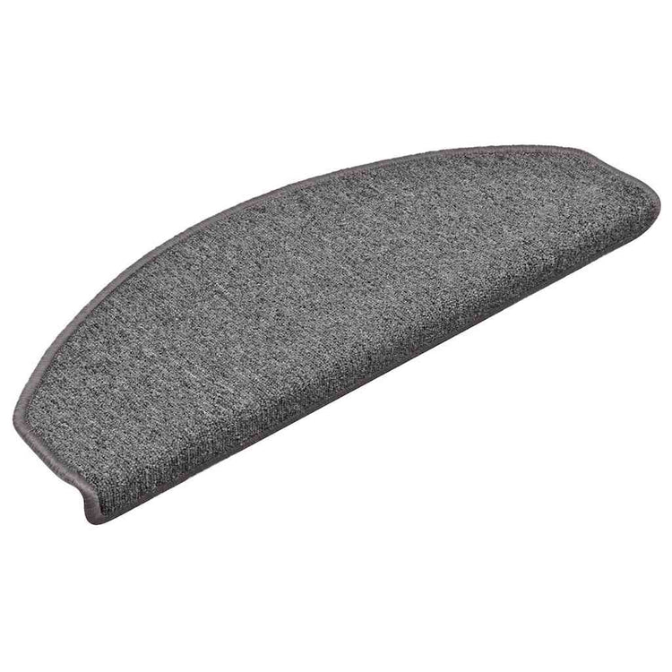 Vidaxx Stufenmatten 30 St. 65x24x4 cm dunkelgrau halbrund groß