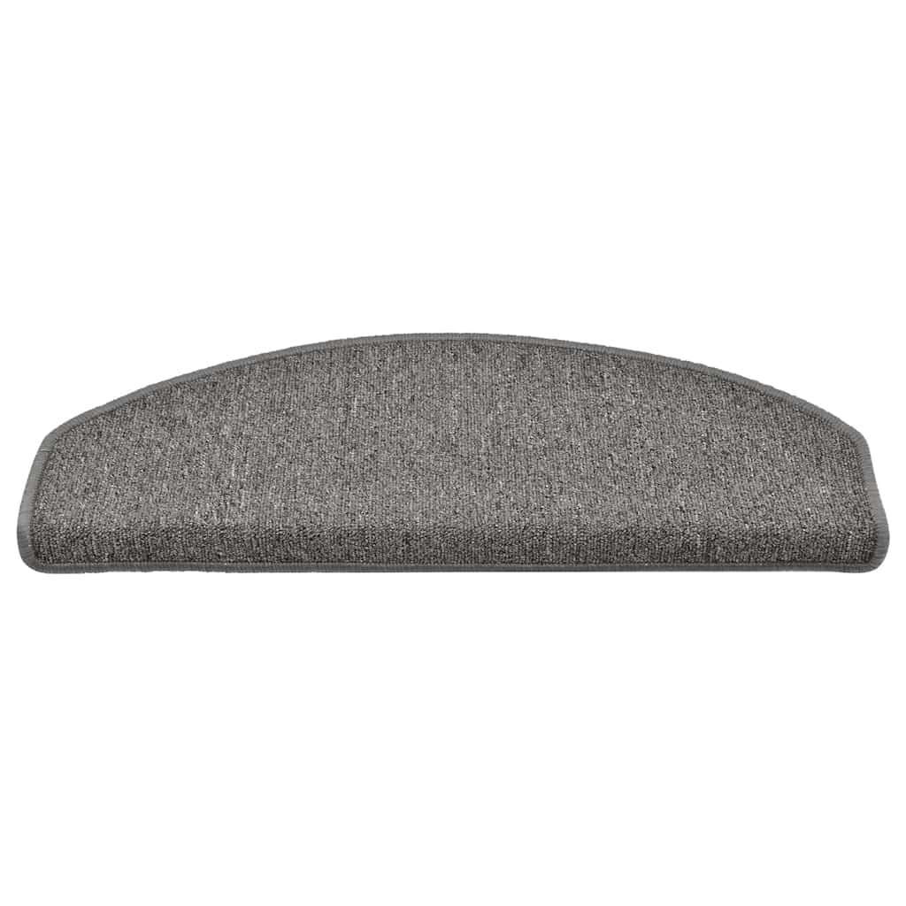 Vidaxx Stufenmatten 30 St. 65x24x4 cm dunkelgrau halbrund groß