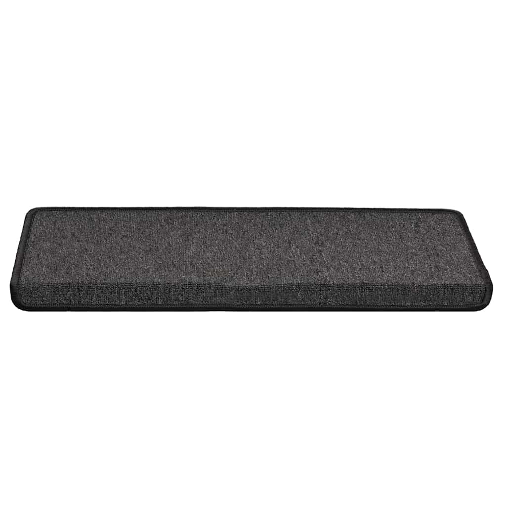 VidaXL Stufenmatten 30 Stk. 65x21x4 cm Anthrazit rechteckiger Rand