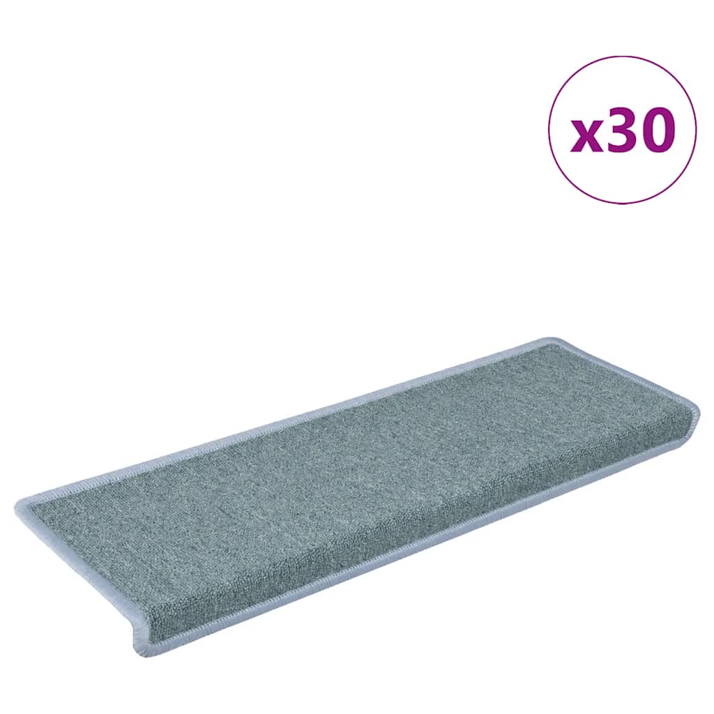Vidaxx Stufenmatten 30 St. 65x21x4 cm meerblau rechteckiger Rand