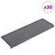 VidaXL Stufenmatten 30 Stück 65x21x4 cm hellgrau und blau mit rechteckigem Rand