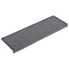 VidaXL Stufenmatten 30 Stück 65x21x4 cm hellgrau und blau mit rechteckigem Rand