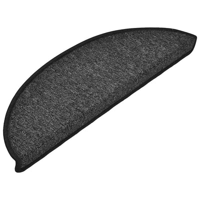 Vidaxx Stufenmatten 20 St. 56x17x3 cm anthrazit halbrund