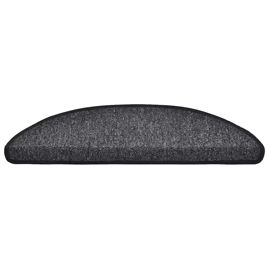 Vidaxx Stufenmatten 20 St. 56x17x3 cm anthrazit halbrund