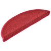 Vidaxx Stufenmatten 20 St. 56x17x3 cm rot halbrund