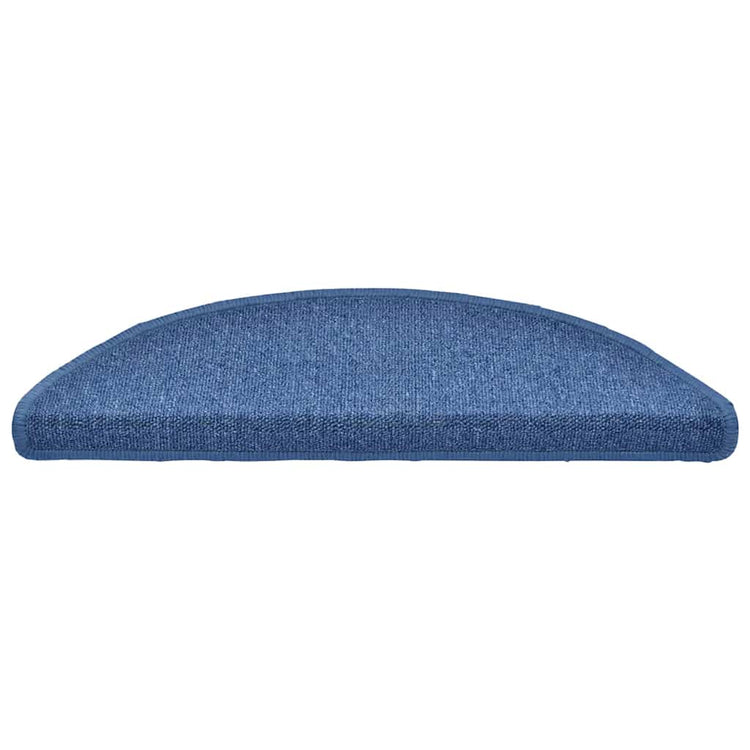 VidaXL Stufenmatten 20 Stk. 56x17x3 cm blau halbrund