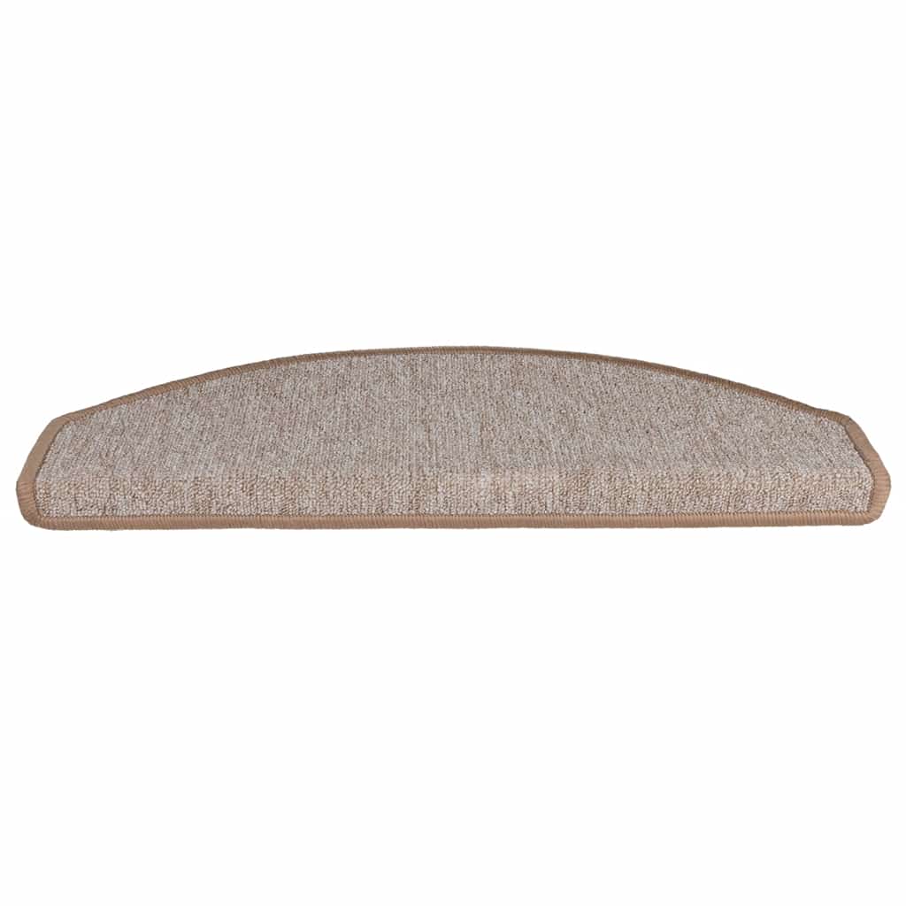 Vidaxx Stufenmatten 20 St. 65x24x4 cm hellbraun halbrund groß