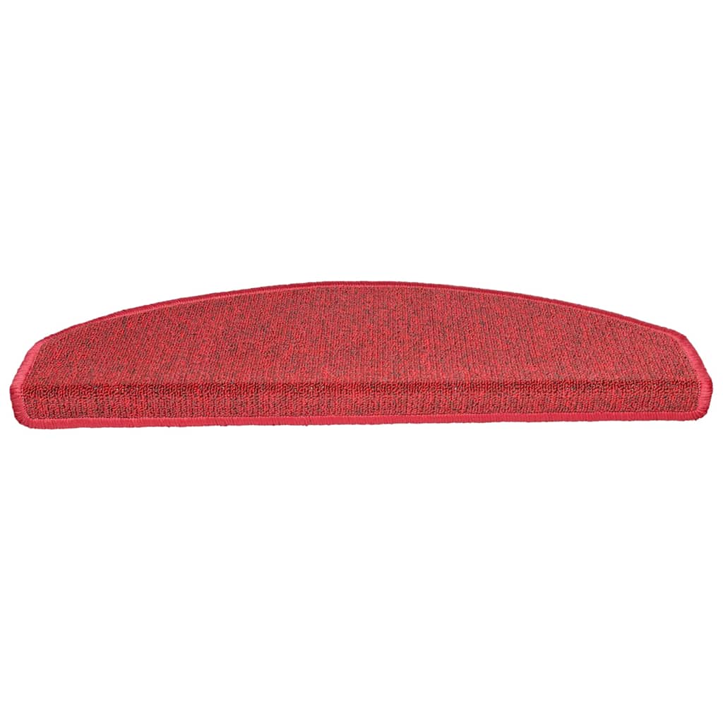 Vidaxx Stufenmatten 20 St. 65x24x4 cm rot halbrund groß