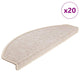 Vidaxx Stufenmatten 20 Stück 65x24x4 cm Taupe halbrund groß